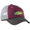 View Image 1 of 2 of Tri-Color Trucker Cap - 24 hr