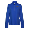 View Image 1 of 3 of Defender Performance 1/4-Zip Pullover - Ladies' - Embroidered - 24 hr