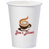 View Image 1 of 1 of Paper Hot/Cold Cup - 12 oz. - Low Qty - Full Color