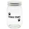 View Image 1 of 2 of Glass Mason Jar with Lid - 16 oz. - 24 hr