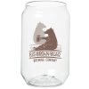 View Image 1 of 1 of Clear Plastic Beer Can Glass - 16 oz.