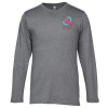 View Image 1 of 3 of Platinum CVC LS T-Shirt - Men's - Embroidered