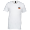 View Image 1 of 1 of Gildan Tri-Blend T-Shirt - Men's - White - Embroidered