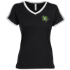 View Image 1 of 3 of LAT Fine Jersey Soccer T-Shirt - Ladies' - Embroidered
