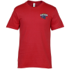 View Image 1 of 3 of Anvil Ringspun 5.4 oz. T-Shirt - Men's - Colors - Embroidered