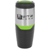 View Image 1 of 2 of Color Accent Travel Tumbler - 16 oz. - 24 hr