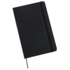 View Image 1 of 4 of Moleskine Pro Hard Cover Notebook - 8-1/4" x 5" - Debossed - 24 hr