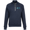 View Image 1 of 3 of J. America Tri-Blend 1/4-Zip Pullover
