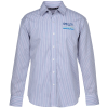 View Image 1 of 3 of Tricolor Plaid Wrinkle Resistant Untucked Shirt - Men's