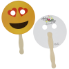 View Image 1 of 2 of Emoji Hand Fan - Heart