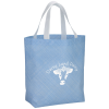 View Image 1 of 2 of Sketched Pastel Non-Woven Tote Bag