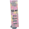 View Image 1 of 6 of Blizzard Outdoor Banner Stand - 80" x 23-1/2"