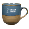 View Image 1 of 2 of Woven Accent Coffee Mug - 15 oz.