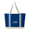 View Image 1 of 1 of Atlantic 20-oz Cotton Zippered Tote