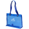 View Image 1 of 4 of Tinted Clear Tote