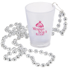 View Image 1 of 7 of Light-up Shot Glass on Beaded Necklace - 2 oz. - Multi