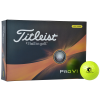 View Image 1 of 3 of Titleist Pro V1 Yellow Golf Ball - Dozen - Factory Direct