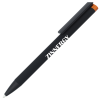 View Image 1 of 5 of Maddox Soft Touch Metal Pen - Black