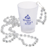 View Image 1 of 7 of Light-up Shot Glass on Beaded Necklace - 2 oz. - Multi - 24 hr