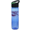 View Image 1 of 4 of Twist Water Bottle with Pop Sip Lid - 24 oz.