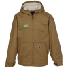 View Image 1 of 4 of Dickies Sanded Duck Sherpa Lined Hooded Jacket