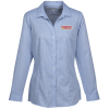 View Image 1 of 3 of Mini Check Easy Care Shirt - Ladies'