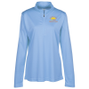 View Image 1 of 3 of Zone Performance 1/4-Zip Pullover - Ladies' - Full Color