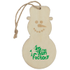 View Image 1 of 2 of Wood Ornament - Snowman - 24 hr