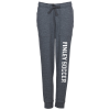 View Image 1 of 3 of Electric Tri-Blend Wicking Joggers - Ladies'