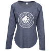 View Image 1 of 3 of Voltage Tri-Blend Wicking LS T-Shirt - Ladies'