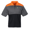 View Image 1 of 3 of Buffalo Colorblock Performance Polo - Men's