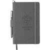 View Image 1 of 4 of Heathered Hard Bound Journal Book with Pen