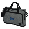 View Image 1 of 4 of Graphite 15" Laptop Briefcase Bag - Embroidered