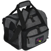 View Image 1 of 6 of 12-Can Heathered Convertible Duffel Cooler - Full Color