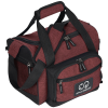 View Image 1 of 6 of 12-Can Heathered Convertible Duffel Cooler - 24 hr