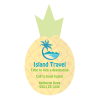 View Image 1 of 1 of Flat Flexible Magnet - Pineapple