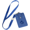 View Image 1 of 3 of Double Pocket RFID Neck Wallet