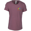 View Image 1 of 3 of Bella+Canvas Tri-Blend T-Shirt - Youth - Embroidered