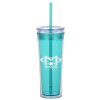 View Image 1 of 3 of Jolly Tumbler with Straw - 14 oz.