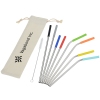 View Image 1 of 2 of Reusable Stainless Multi Straw Set
