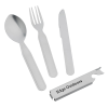 View Image 1 of 3 of Metal Cutlery To Go 3-Piece Set