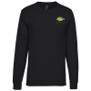 View Image 1 of 3 of Hanes Workwear Pocket Long Sleeve T-Shirt - Embroidered