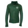 View Image 1 of 3 of Space-Dyed 1/4-Zip Performance Pullover - Youth - Screen