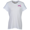 View Image 1 of 3 of Ultimate T-Shirt - Ladies' - White - Embroidered