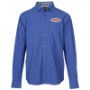 View Image 1 of 3 of Storm Creek Tonal Check Performance Stretch Woven Shirt - Men's