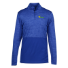View Image 1 of 3 of Augusta Shadow Heather 1/4-Zip Pullover