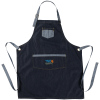 View Image 1 of 1 of Artisan Contrast Denim Bib Apron