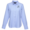 View Image 1 of 3 of Irvine Wrinkle Resistant Oxford Dress Shirt - Ladies'