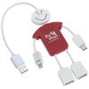 View Image 1 of 6 of TechMate Duo Charging Cable and USB Hub