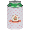 View Image 1 of 2 of Pocket Can Holder - Polka Dots Small